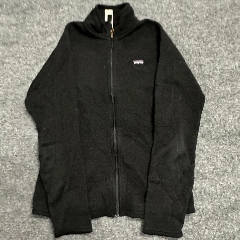 Patagonia Better Sweater Jacket Womens S Black Full Zip Fleece Outdoor Layer